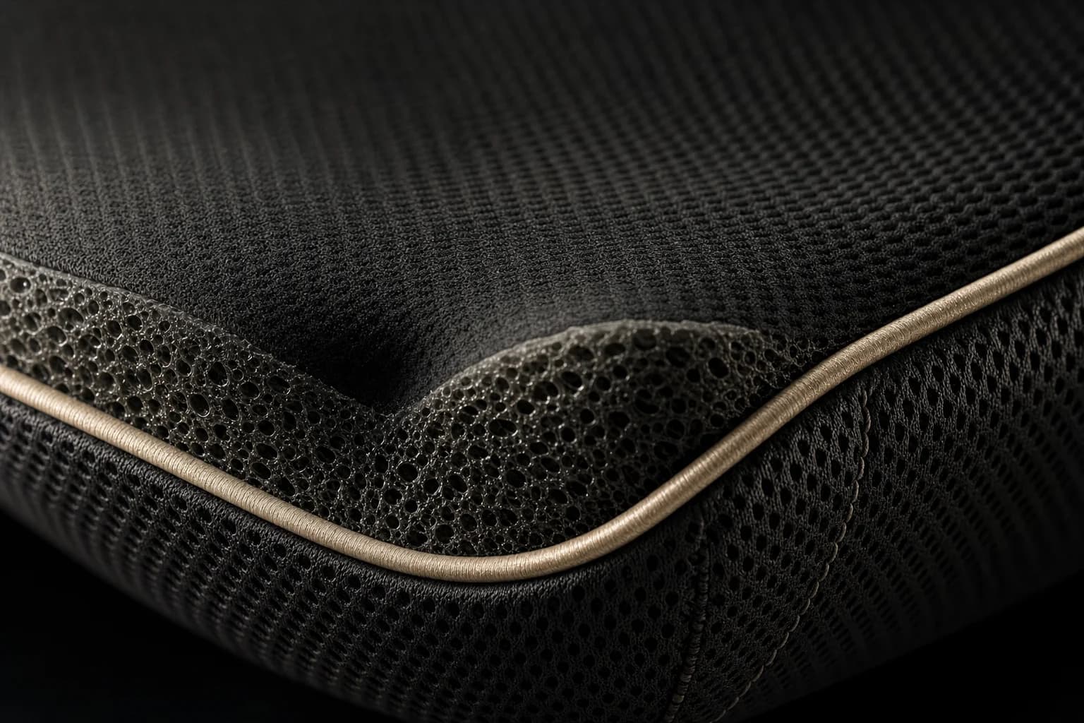 Memory foam detail